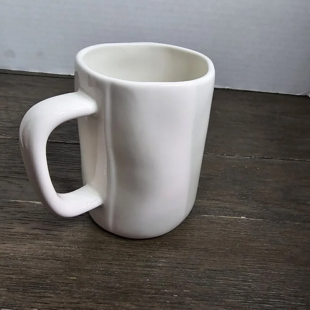 Rae Dunn Artisan Hop To It Easter Coffee Mug Magenta 2021 Farmhouse